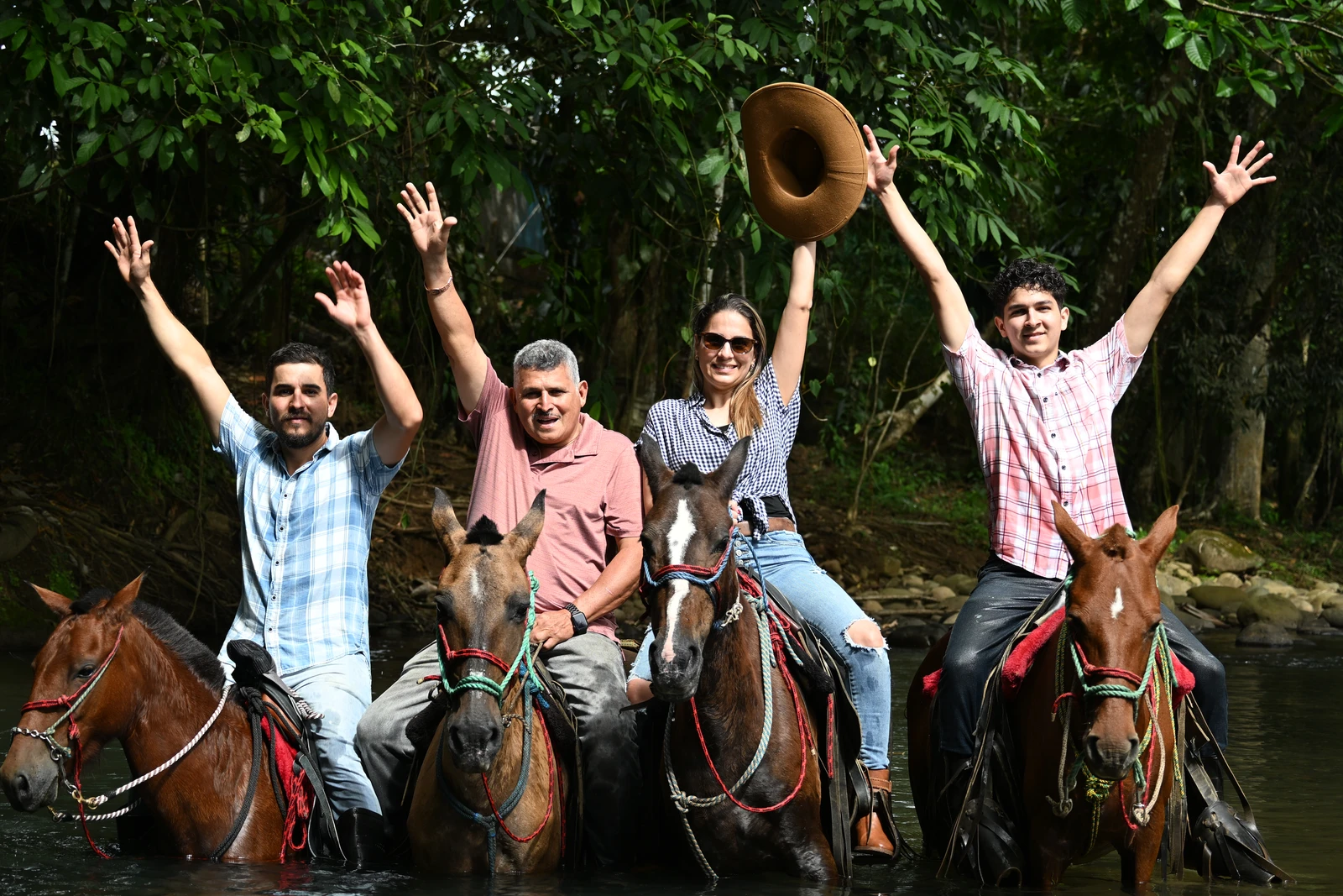 Horseback riding tour